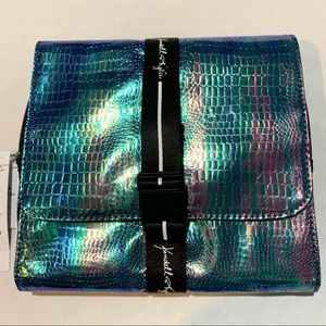 Kendall + Kylie iridescent hanging beauty case